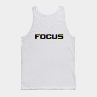 Focus in CMYK Tank Top